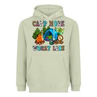 Matcha camp more worry less Heavyweight Hoodie - AdoDesignShop