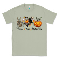 Matcha Peace Love Halloween Classic Tee - texasbilliewilder
