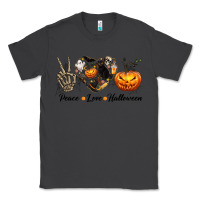 Smoke Peace Love Halloween Classic Tee - texasbilliewilder