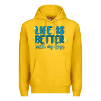 Lemon life is better with my boys Premium Hoodie - MaliasSmallBusiness
