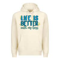 Sandshell life is better with my boys Premium Hoodie - MaliasSmallBusiness