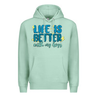 Seafoam life is better with my boys Premium Hoodie - MaliasSmallBusiness