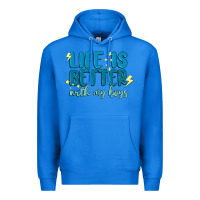 True Royal life is better with my boys Premium Hoodie - MaliasSmallBusiness