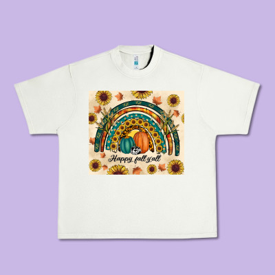 Happy Fall Y'all Urban Heavy Tee Designed By Ranaportraitstore