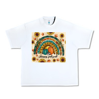 White Happy Fall y'all Urban Heavy Tee - RanaPortraitStore