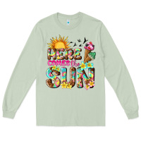 Matcha here comes the sun Long Sleeve Tee - texasbilliewilder