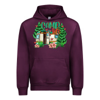 Mauve Wine camp life Urban Hoodie - MaliasSmallBusiness