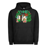 Pigment Black camp life Urban Hoodie - MaliasSmallBusiness
