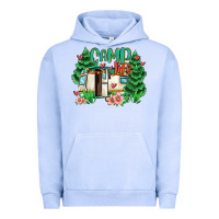 Pigment Grape Ice camp life Urban Hoodie - MaliasSmallBusiness