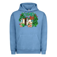 Pigment Pebble Blue camp life Urban Hoodie - MaliasSmallBusiness