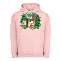 Pigment Salmon camp life Urban Hoodie - MaliasSmallBusiness