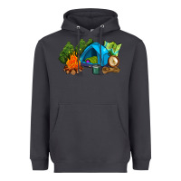 Smoke camp in the woods Heavyweight Hoodie - AdoDesignShop