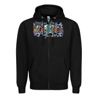 Black girl mama Zipper Hoodie - SublimationCraftShop