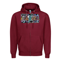 Burgundy girl mama Zipper Hoodie - SublimationCraftShop