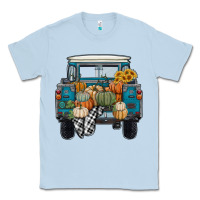 Dusty Blue pumpkin truck Classic Tee - RanaPortraitStore