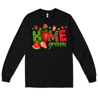 Black home grown Long Sleeve Tee - texasbilliewilder