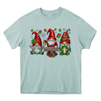 Arona christmas gnomes celebration Heavy Core Tee - CowhideDigitalArt