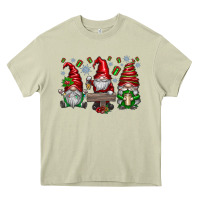 Mossy christmas gnomes celebration Heavy Core Tee - CowhideDigitalArt
