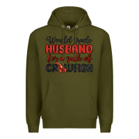Army Green would trade husband for a sack of crawfish Premium Hoodie - MaliasSmallBusiness