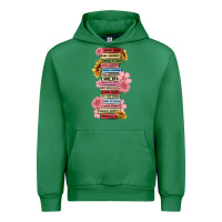 Emerald floral books Urban Hoodie - MaliasSmallBusiness