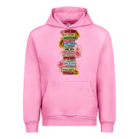 Fuchsia Pink floral books Urban Hoodie - MaliasSmallBusiness