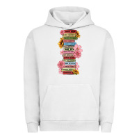 Pigment Lunar Rock floral books Urban Hoodie - MaliasSmallBusiness