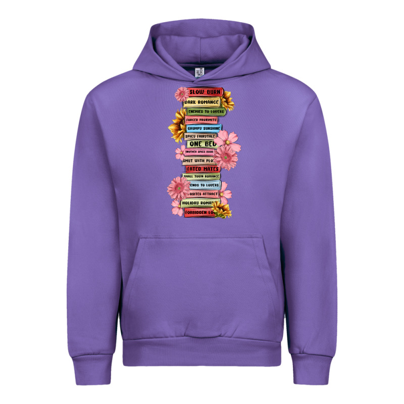 Floral Books Urban Hoodie by MaliasSmallBusiness | Teevron