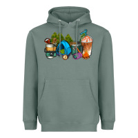 Sage camp coffee cups ado Heavyweight Hoodie - AdoDesignShop