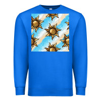 True Royal leopard sun seamless pattern Premium Sweatshirt - BundleAndBundleShop