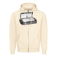 Sandshell wrist coach Zipper Hoodie - FaDigitalArtStudio