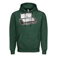 Sports Green wrist coach Zipper Hoodie - FaDigitalArtStudio