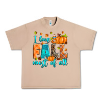 Burro I love Fall most of all Urban Heavy Tee - RanaPortraitStore