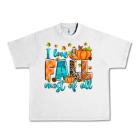 I Love Fall Most Of All Urban Heavy Tee | Teevron