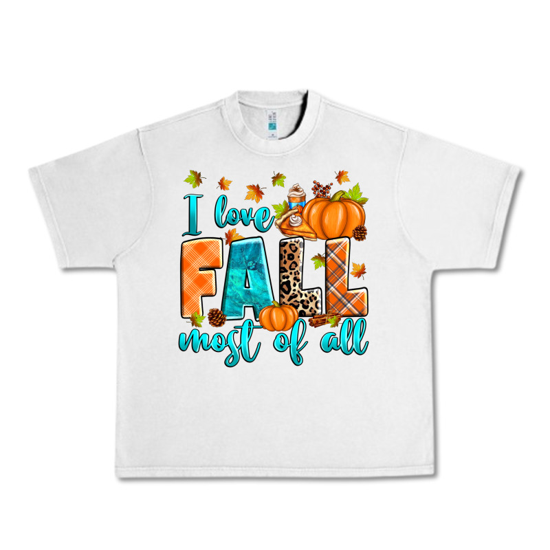 I Love Fall Most Of All Urban Heavy Tee by RanaPortraitStore | Teevron