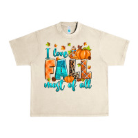 Sandshell I love Fall most of all Urban Heavy Tee - RanaPortraitStore