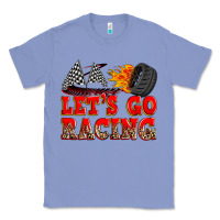Colony Blue let's go racing Classic Tee - Zillion Design Studio