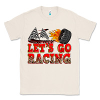 Natural let's go racing Classic Tee - Zillion Design Studio