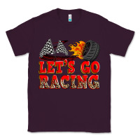 Plum let's go racing Classic Tee - Zillion Design Studio