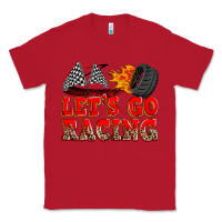 Red let's go racing Classic Tee - Zillion Design Studio