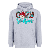 Heather Grey cozy season Heavyweight Hoodie - JahusDesignShop