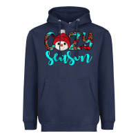Navy cozy season Heavyweight Hoodie - JahusDesignShop