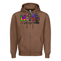 Chestnut witch please Zipper Hoodie - CowhideDigitalArt
