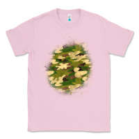 Bubblegum Pink camouflage patch 5 Classic Tee - BundleAndBundleShop