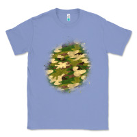 Colony Blue camouflage patch 5 Classic Tee - BundleAndBundleShop
