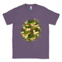 Lavender camouflage patch 5 Classic Tee - BundleAndBundleShop