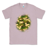 Lilac camouflage patch 5 Classic Tee - BundleAndBundleShop