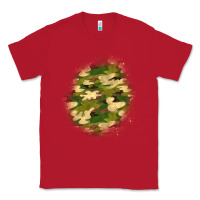 Red camouflage patch 5 Classic Tee - BundleAndBundleShop