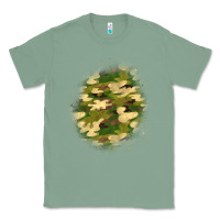 Sage camouflage patch 5 Classic Tee - BundleAndBundleShop