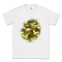 White camouflage patch 5 Classic Tee - BundleAndBundleShop