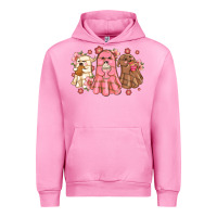 Fuchsia Pink mexican desert ghosts Urban Hoodie - MaliasSmallBusiness